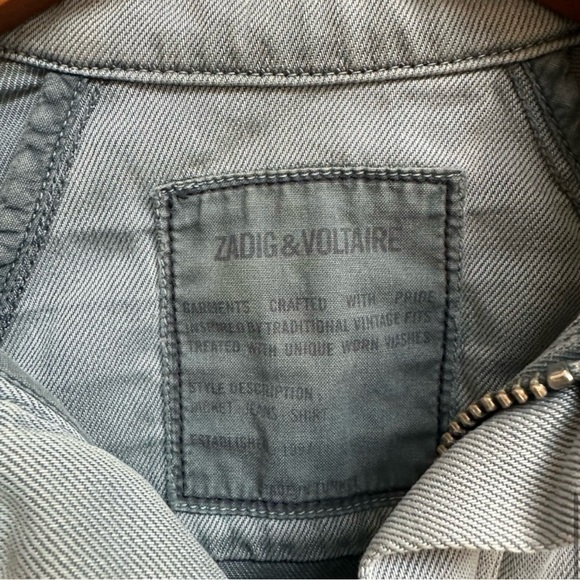 Zadig & Voltaire Bonnie Moto Jacket - Picture 10 of 12